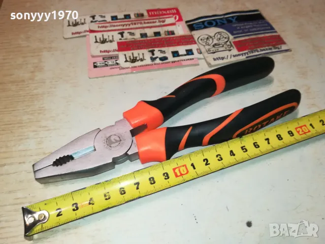 ROTAKE-КЛЕЩИ 8 ИНЧА КОМБИНИРАНИ 1112241731, снимка 12 - Клещи - 48309803