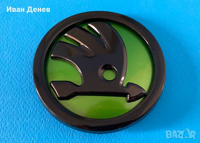 Skoda емблема Шкода fabia superb octavia 1.9tdi quadic капак стикер, снимка 7 - Аксесоари и консумативи - 34402081