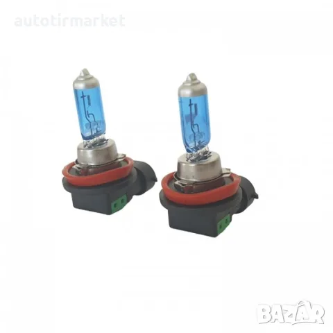 Крушки HNG H11 – 55W 2 бр. комплект, снимка 3 - Аксесоари и консумативи - 56053606