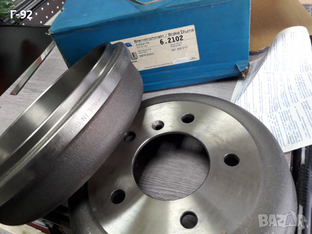 8DT355301-151**NEU**HELLA-PAGID**MERCEDES-BENZ**СПИРАЧЕН  БАРАБАН**ЗАДЕН**, снимка 5 - Части - 36168776