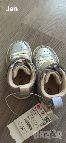 Нови боти Zara, ном. 21 за малка госпожица, снимка 3 - Детски боти и ботуши - 52348693