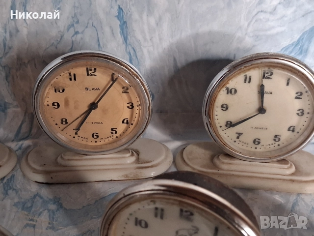 Настолен Часовник Будилник Слава Дружба, снимка 8 - Антикварни и старинни предмети - 52392211