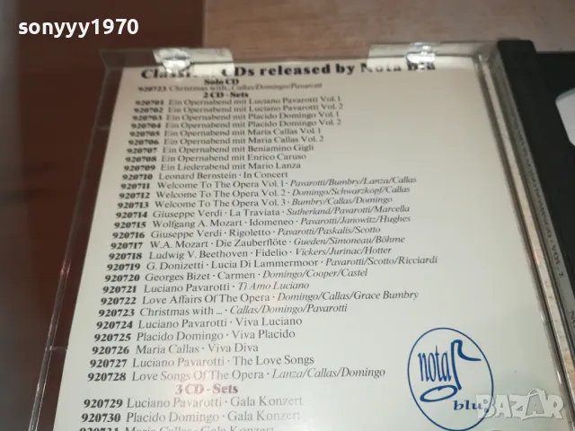 PLACIDO DOMINGO X2 CD-MADE IN ITALY-ВНОС GERMANY 3110241928, снимка 17 - CD дискове - 47791730