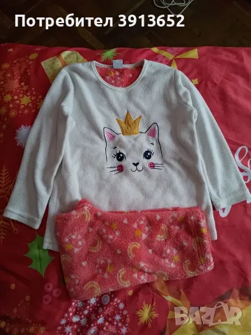 зимни детски меки пижами за момиче , снимка 6 - Детски пижами - 56046953