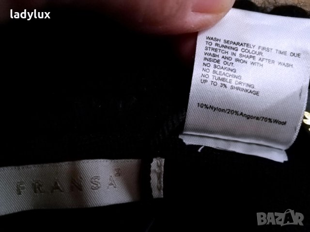 FRANSA, Нова Оригинална Шапка от Вълна и Ангора. Код 1579, снимка 5 - Шапки - 35955735