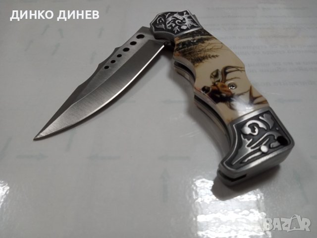 Сгъваем нож, снимка 10 - Ножове - 42441565