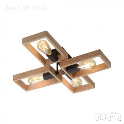 Моделираща се таванна лампа в индустриален стил, снимка 7 - Лампи за таван - 39432739