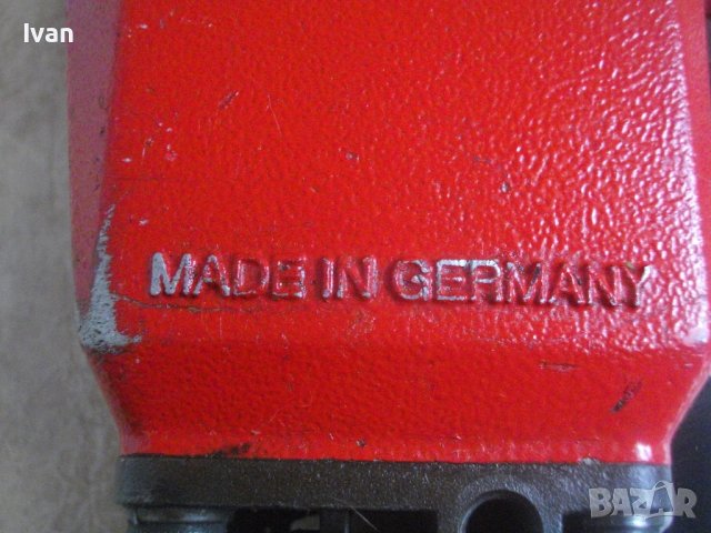65мм-120мм Строителен Голям Пневматичен Немски Такер-6кг-HALBOLD PN91120D-Made in GERMANY-Почти Нов, снимка 6 - Други инструменти - 40505275