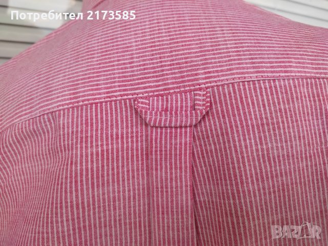 Продавам мъжка памучена лятна риза с къси ракави, снимка 12 - Ризи - 41169988