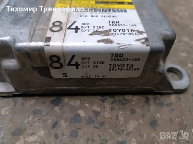airbag toyota avensis 2006г. TRW 208623-102 , 89170-05120 , 89170 05120, снимка 3 - Части - 48159071