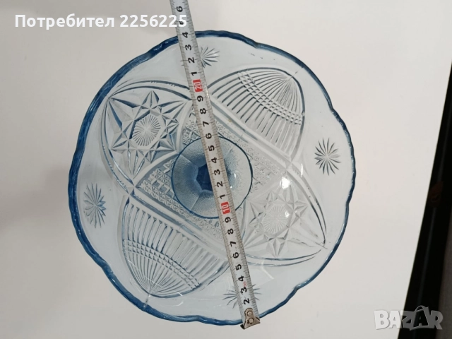 Стъклени фруктиери, снимка 8 - Декорация за дома - 51664626