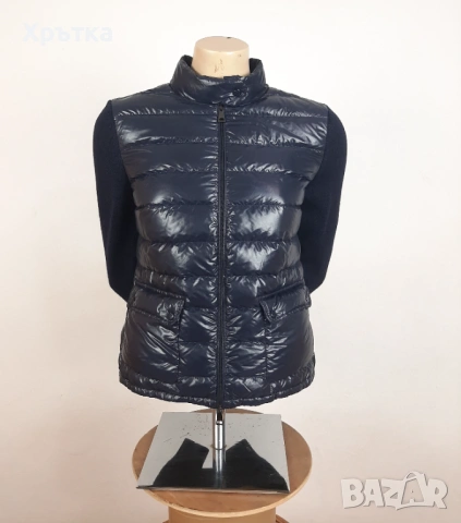Moncler Hybrid Knit Jacket - Оригинално дамско яке / жилетка размер M-L, снимка 3 - Якета - 53485714