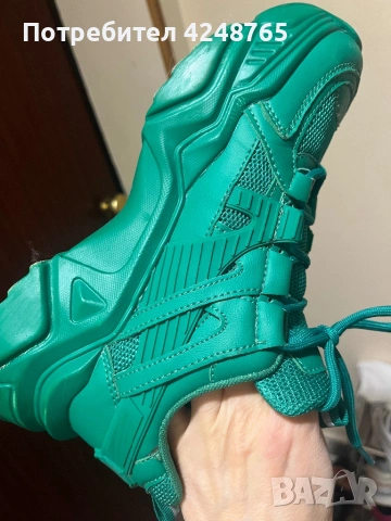 Маратонки зелени, снимка 6 - Маратонки - 53400778