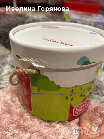 Дървен конструктор от 80 части, снимка 3 - Конструктори - 53016355