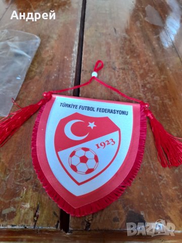 Флаг,флагче Турска Футболна Федерация, снимка 2 - Други ценни предмети - 44355752