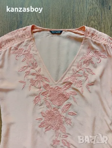 massimo dutti - дамска блуза коприна р-р 34/XS