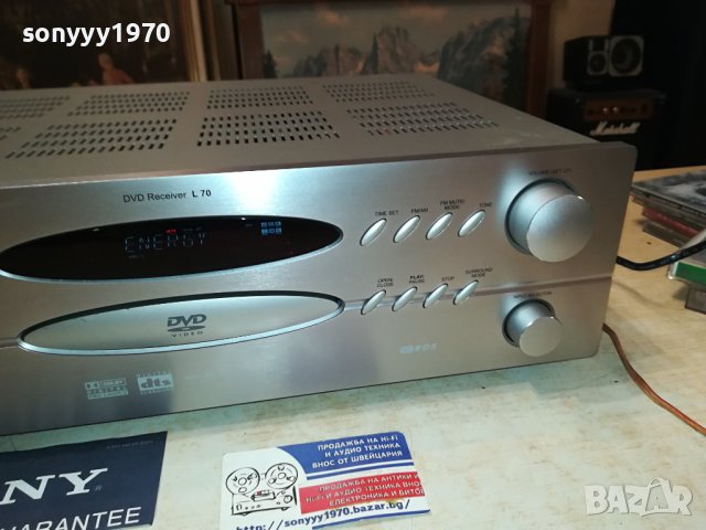 NAD L70 DVD RECEIVER-ВНОС SWISS 2107231300LNV, снимка 7 - Ресийвъри, усилватели, смесителни пултове - 41616935