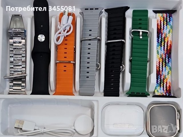 Смарт часовник P9 със слушалки, снимка 4 - Други - 42564640