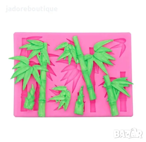 Силиконов молд Бамбук, снимка 1