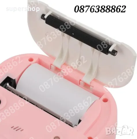 Детска камера фотоапарат с незабавен печат и функции „Направи си сам“, снимка 7 - Други - 48013804