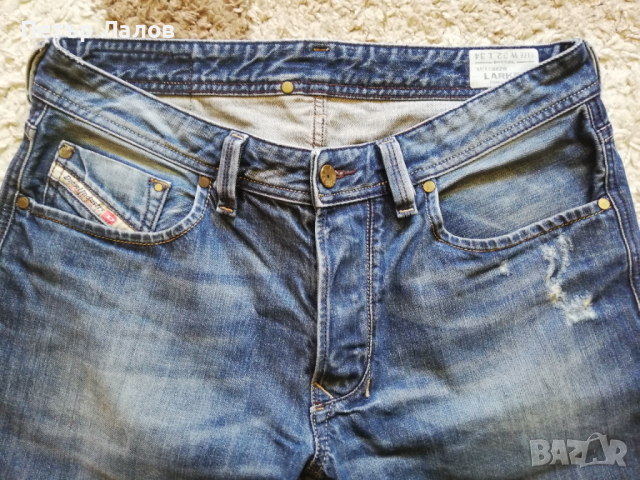 Намалени Diesel тъмносини къси гащи, снимка 2 - Къси панталони - 36379861