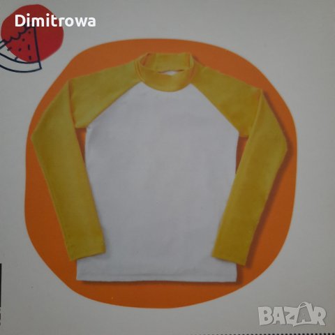 блуза/бански р-р 122-128;134-140;146-152см с UV защита 60