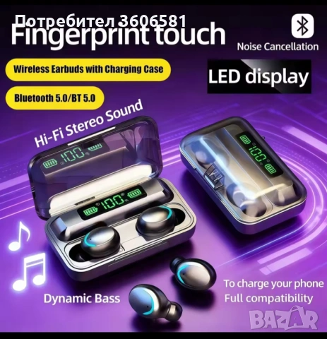 Спортни Hi-Fi Блутуут/Bluetooth безжични слушалки за разговори и музика(със високо качество на звука, снимка 11 - Bluetooth слушалки - 40832344