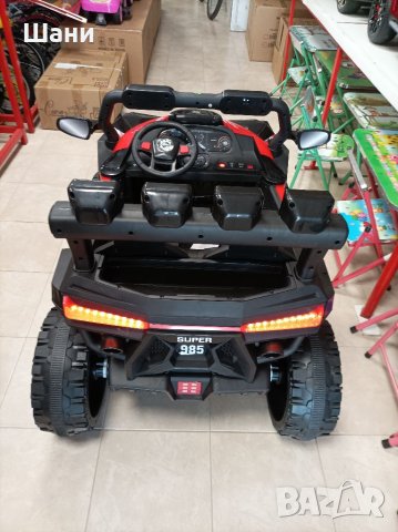 Детски Акумулаторен Джип Ново Промо /ЛИКВИДАЦИЯ/, снимка 11 - Детски велосипеди, триколки и коли - 41558398