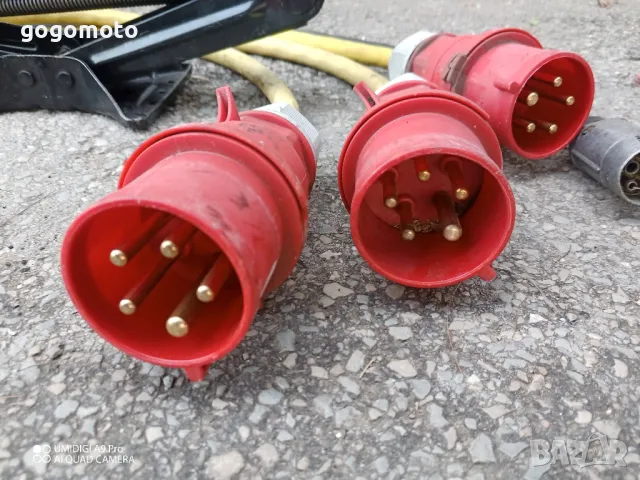 ЕВРО БУКСА, Трифазен кабел 380V, трифазен удължител, трифазен преход made in USA, MADE IN GERMANY, снимка 16 - Други машини и части - 47488324