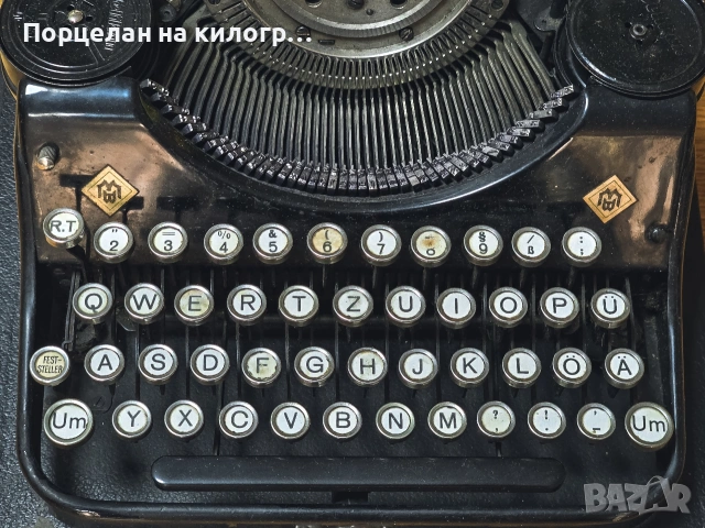 Рядка механична пишеща машина Mercedes Prima, снимка 6 - Антикварни и старинни предмети - 53644890