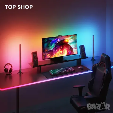 Смарт RGBIC LED лента Govee Neon Rope Lights H61C3, Wi-Fi,, снимка 8 - Лед осветление - 48758695