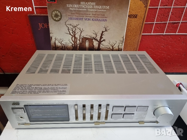 Усилвател JVC A-X40, снимка 3 - Ресийвъри, усилватели, смесителни пултове - 52308530