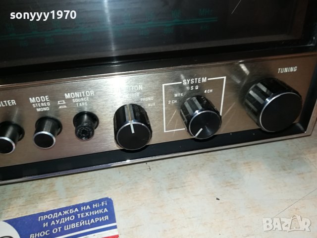 SONY SQR-6650 SQ RECEIVER MADE IN JAPAN 2708231838, снимка 5 - Ресийвъри, усилватели, смесителни пултове - 41982665