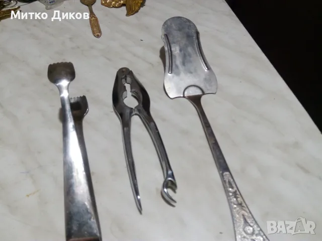 PEDRINI трошачка за ядки Хром-щипка за лед сладки или друго на Терна-лопатка за торти
