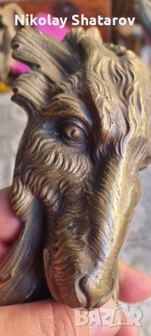 Бронзова скулптура. Бронзова фигура , снимка 9 - Антикварни и старинни предмети - 51666521