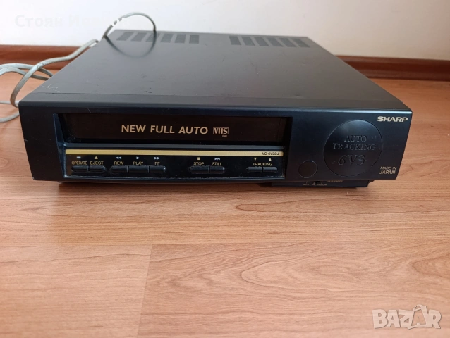 Видео плеър Sharp VC-6V3BJ, снимка 3 - Плейъри, домашно кино, прожектори - 53412087