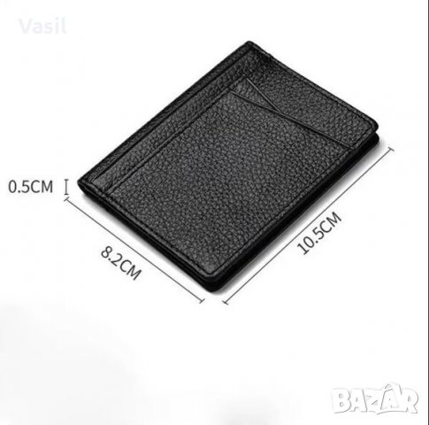 Кожен Калъф за карти и документи, снимка 6 - Портфейли, портмонета - 34392211