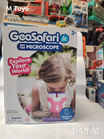 GeoSafari Jr. – Моят първи микроскоп, снимка 3 - Образователни игри - 50939931