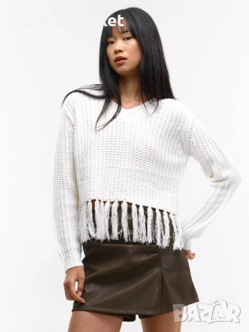 Дамски пуловер елегантен