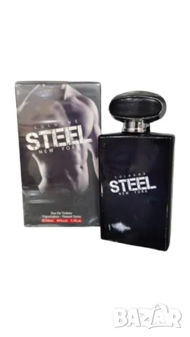 STEEL New York Eau De Toilette for Men 100ml. обре дошли в града, който никога не заспива! Представя, снимка 2 - Мъжки парфюми - 48915996