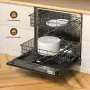 Керамичен фонтан за кучета и котки Keimi (2.1L) – Супер тих с двойна филтрация, снимка 2