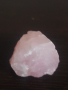 Естествен, нешлифован розов кварц друза, снимка 2