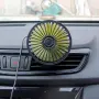 USB мини вентилатор с вакуумна стойка, снимка 3