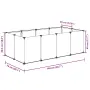 vidaXL Клетка за малки животни прозрачна 144x74x46,5 см PP и стомана, снимка 9