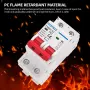 2P DC 1000V соларен мини прекъсвач – Надеждна защита и изключвател за PV системи, снимка 3