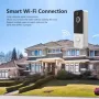 T8 видео звънец 1080P безжичен WiFi със звънец звънец камера, снимка 7