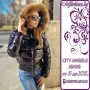 Дамски якета с естествен пух, City Angels Jeans от XS до 3XL, снимка 3