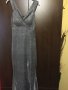 Сива елегантна рокля, снимка 2