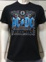 Нова мъжка тениска с дигитален печат на музикалната група AC/DC - Black Ice със син надпис , снимка 7