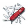Швейцарски джобен нож Victorinox Huntsman блистер. Червен или Син., снимка 1 - Ножове - 39828330